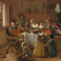 Jan Steen, A Família Alegre